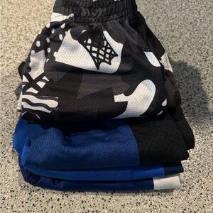 Black and Blue Boys Bundle of Nike Shorts! (4 pairs)